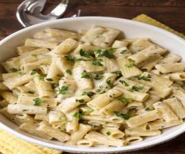 White sauce pasta